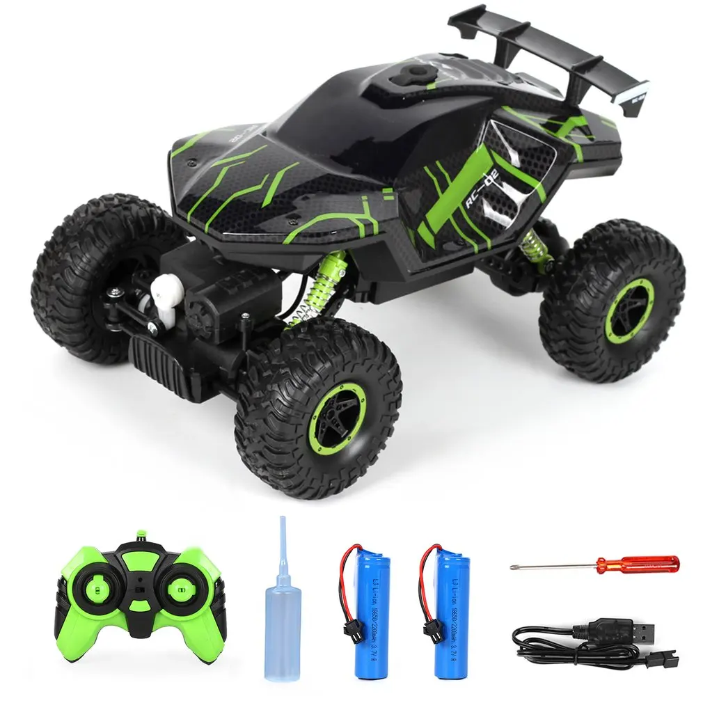 

922-16B RC Car 1:16 2.4G 4WD Remote Control Crawler Car Trucks Off-Road Vehicle With LED Light And Spray Toys For Kids RC Car