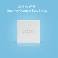 tuya smart home wifi useu touch switch no neutral wire required smart home 123 gang light switch support alexa