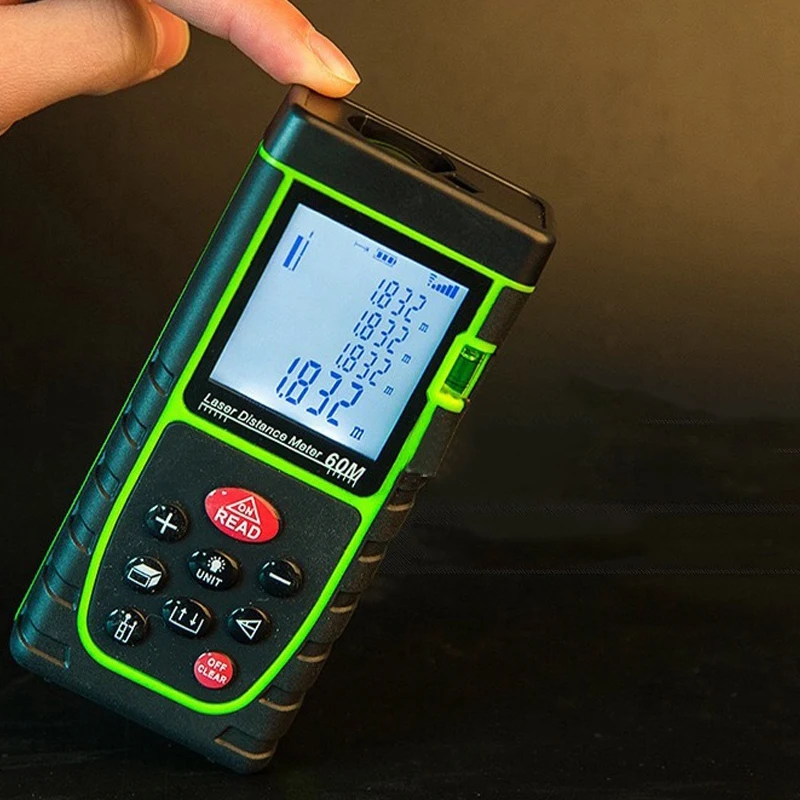 

New-Rangefinder 40M Handheld Rangefinder Infrared Measuring Instrument Measuring Room Electronic Ruler