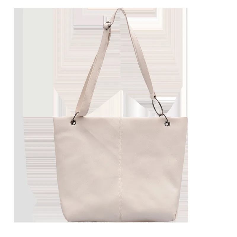 

Wanghong one shoulder big bag Korean fashion large capacity soft face messenger bag fashion tote bag