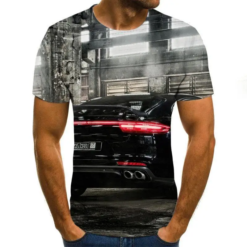 

New Summer 3d Animation Printed T -Shirt 3d Digital Printed T -Shirt Men /Women Casual Harajuku Brand Short -Sleeved Shirt Brand