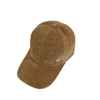 adult hat men and women fall and winter fashion corduroy outdoor baseball cap mz1