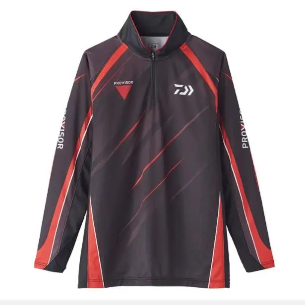 

2020 New Summer Fishing Shirt for Men Daiwa Clothing Uv Protection Outdoor Sports Wear Sun Protection Breathable Fishing Clothes