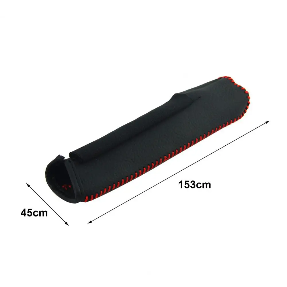 

Handbrake Cover Universal Anti-scratch Faux Leather Clear Line Handbrake Handle Cover for Nissan