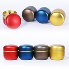 Цветок круглые металлические контейнеры для чая лампы в форме свечи банки конфеты закуски маленькие круглые банки мини Портативный жестяные коробки упаковочные материалы