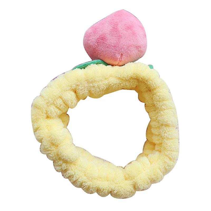 Новинка ободки для волос персикового цвета женские с сердечками милые корейские