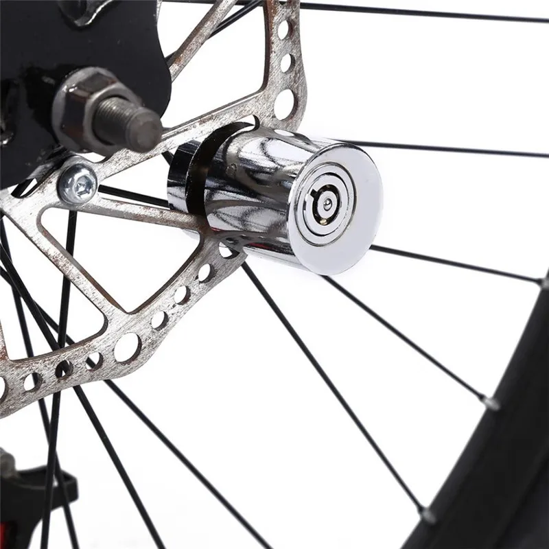 1 шт. велосипедный замок мини дисковый тормоз Противоугонный колесный