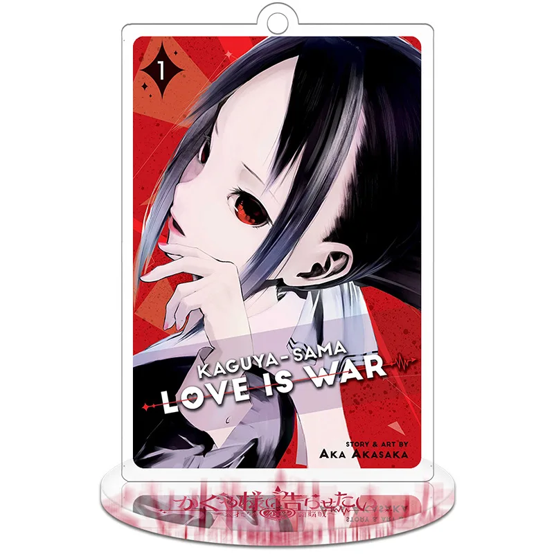 10 шт. разные стили 9 см. KAGUYA SAMA: LOVE IS WAR аниме фигурка игрушка акриловый брелок