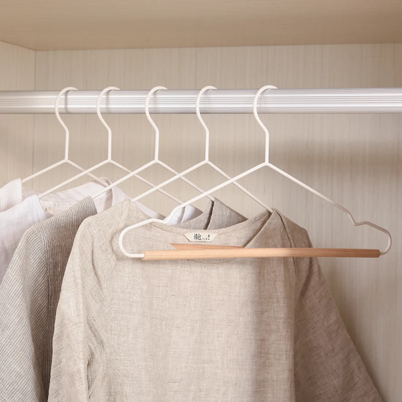 Железная деревянная вешалка для одежды хранения магазина домашняя сушилка