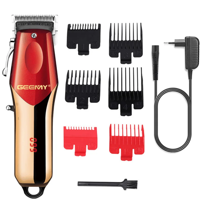 Беспроводная профессиональная машинка для стрижки волос триммер с коническим