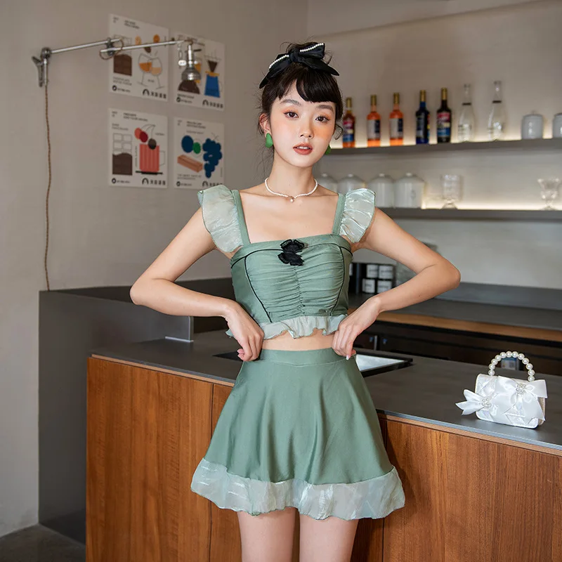 

Swimwear Women 2022 Designer Solid Summer Push Up Bathing Suit Sexy Two Piece Swimsuit Monokini Bandage Bikini Set