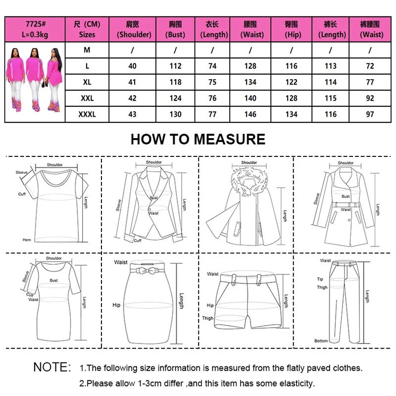 2021 Африканские женщины с длинным рукавом розовый синий комплект из двух частей