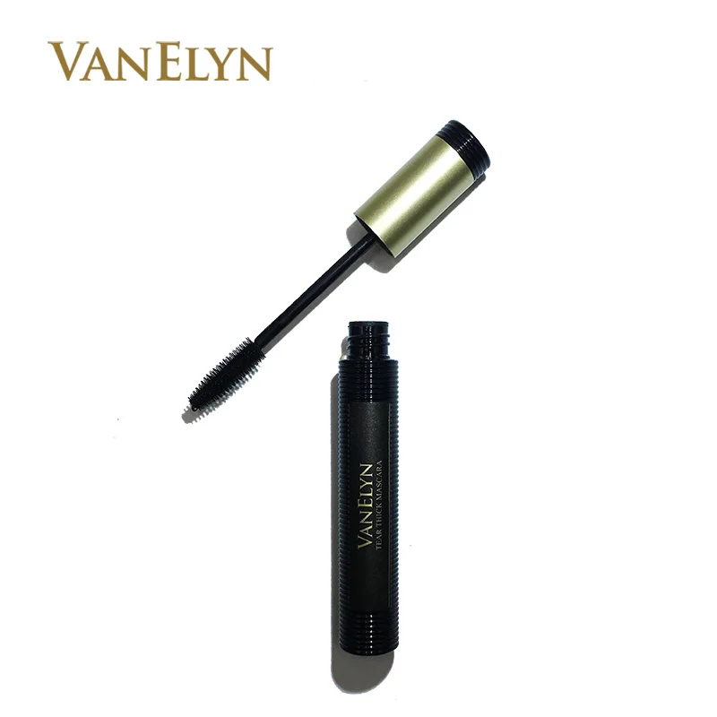 Vanelyn Водостойкая тушь для ресниц Черная объемная Удлиняющая Подкручивающая