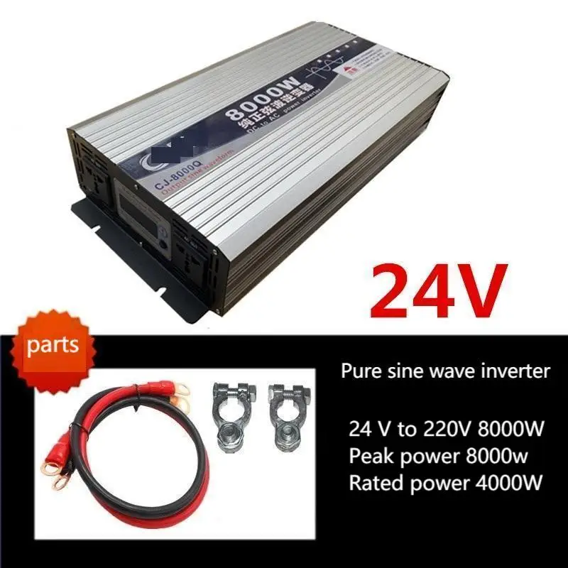 

4000w 6000w 8000w pure sine wave inverter 12v24v48v to 220V 6500W 7000W for on-board household use SUSWE60HZ/50hz