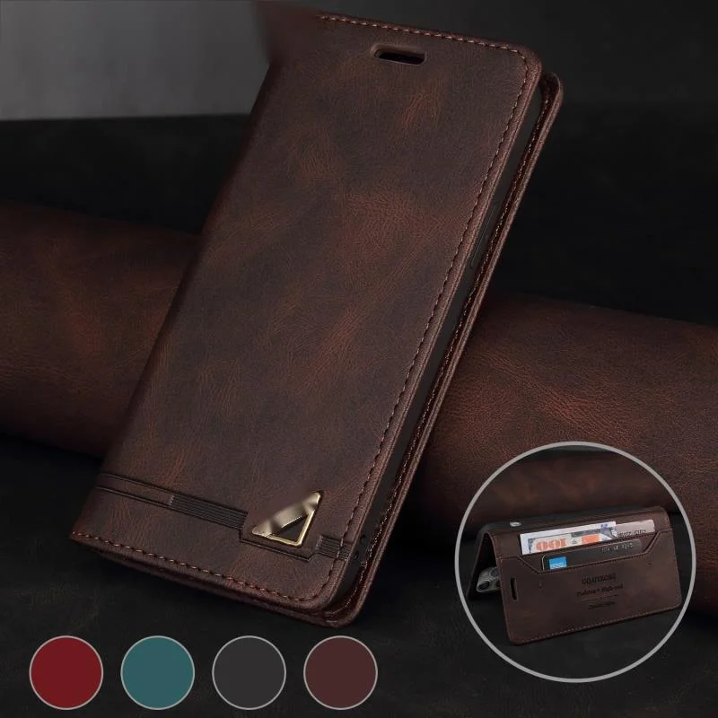 

Flip Case For Xiaomi Mi 10T 9 9T Note 10 Lite Pro A3 CC9 E Poco X3 F3 NFC Wallet Card Slot Retro Leather Case