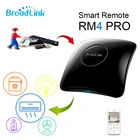 2021 новейший универсальный Смарт-пульт дистанционного управления BroadLink RM4 Pro для приборов IR и RF 433315, Alexa Google Home, голосовое управление, датчик HTS2