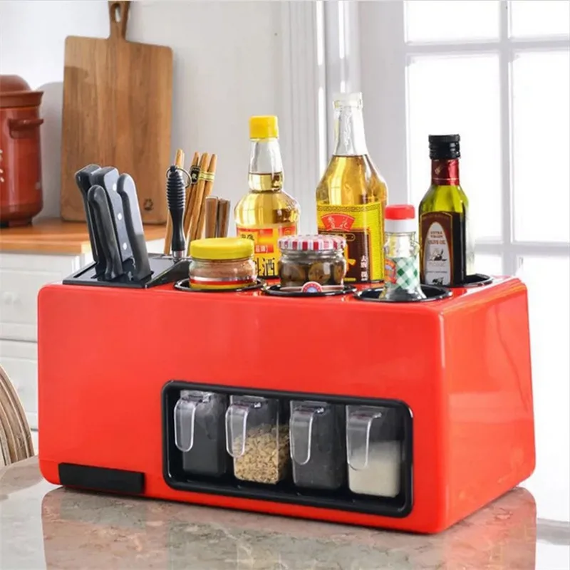 Многофункциональная коробка для приправ масляный соус набор хранения бутылок