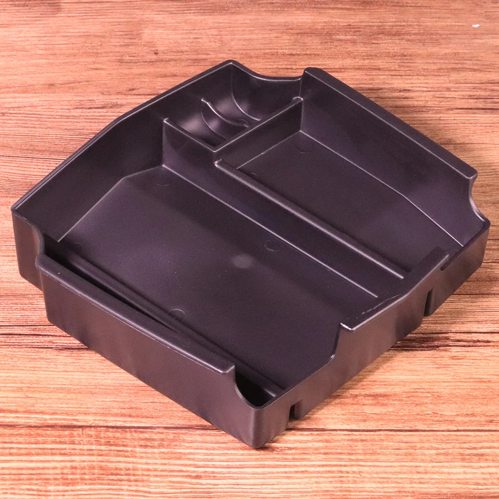 Черный подлокотник центральной консоли из АБС-пластика вторичный ящик для