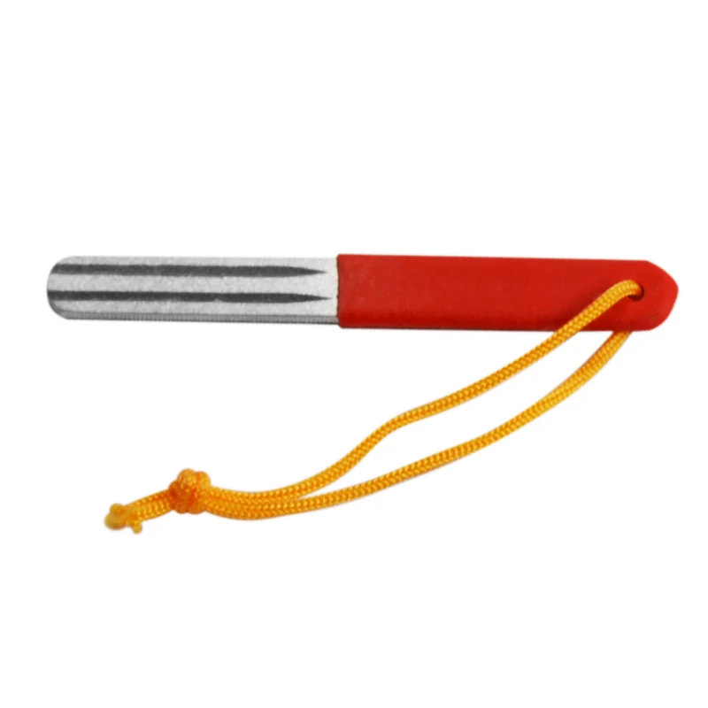 1 шт. двухсторонняя Высококачественная заточка для рыболовных крючков