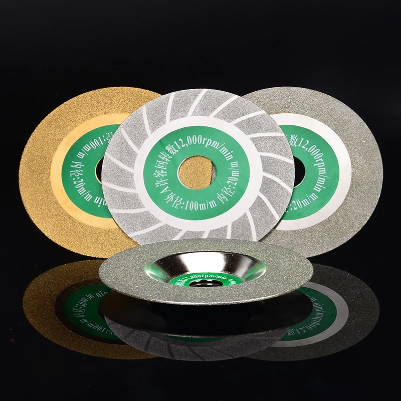 Алмазный режущий диск полировальный Нефритовый нефритовый для стеклянной