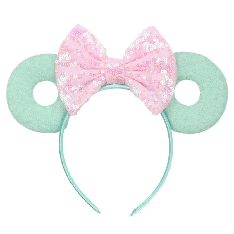 Повязка на голову для девочек тюрбан с бантом кролик бант повязка модный пончик