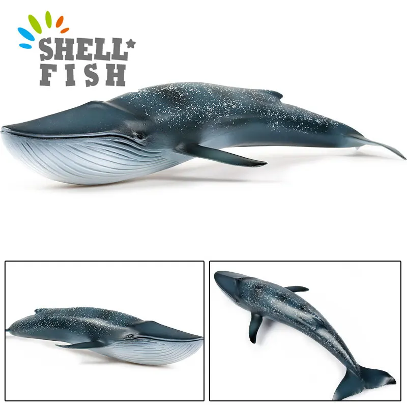 

Имитация морской жизни, игрушка, настоящая морская ммнительная модель синего Кита, игрушка, орнамент, экшн-игрушки, фигурки, образовательны...