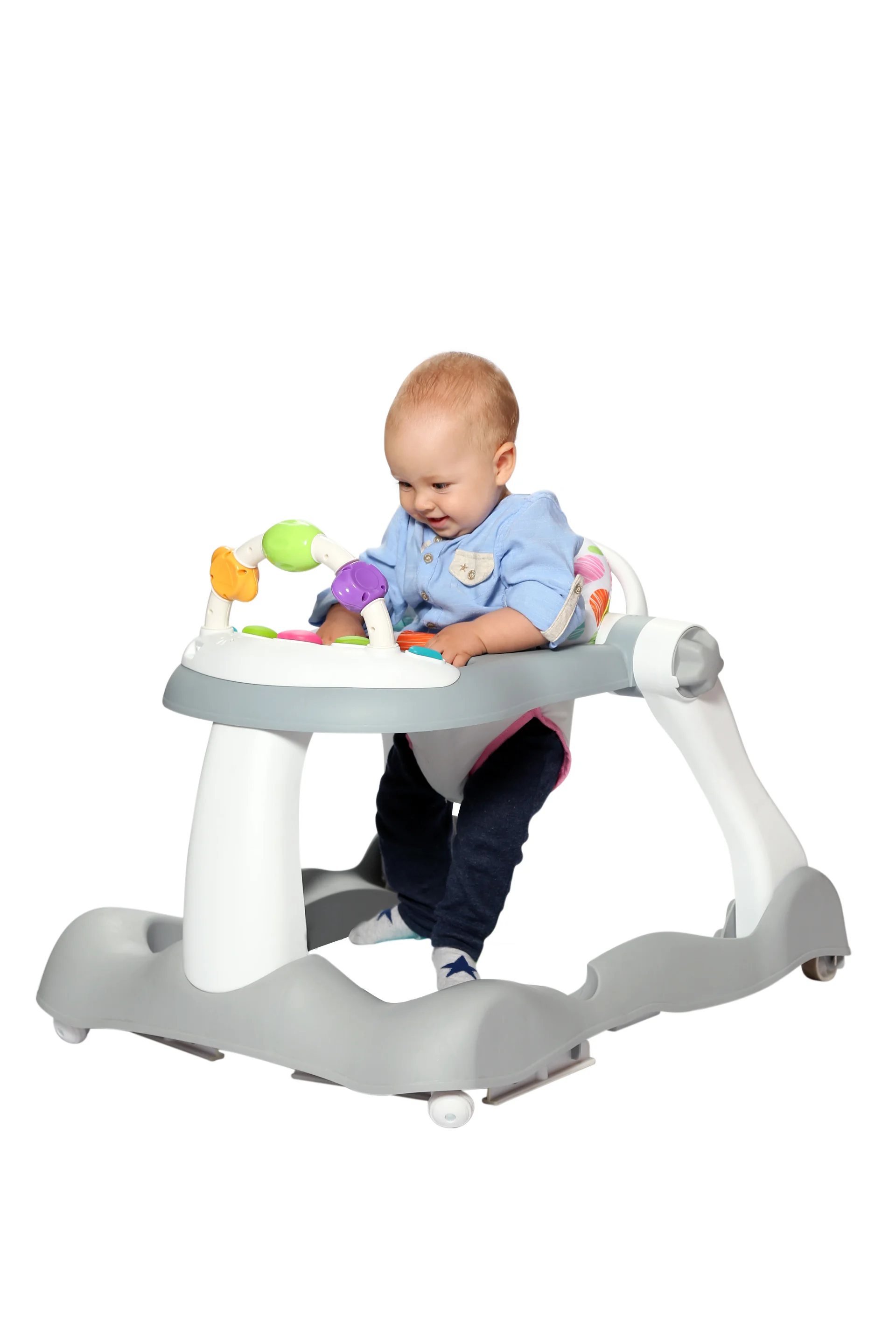 Новый стиль детские ходунки баланс автомобиля многофункциональный складной