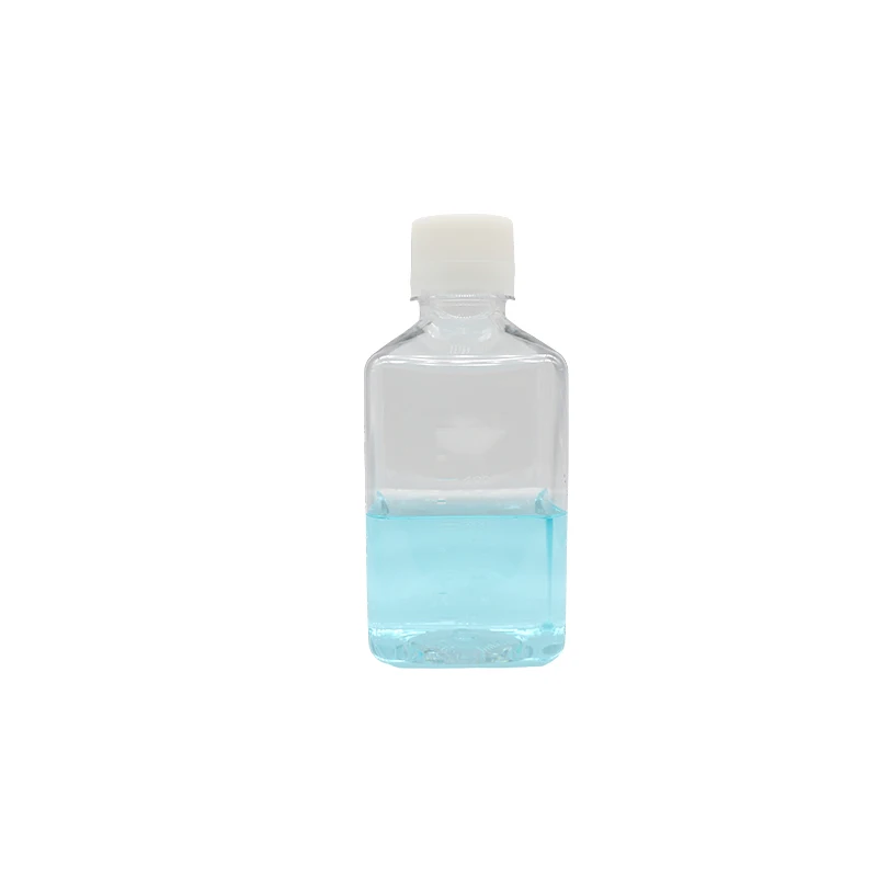 PET Medium Square Reagent Bottle Leak Proof Serum Transparent High Durability 125ML 250ML 500ML 1000ML | Канцтовары для офиса и