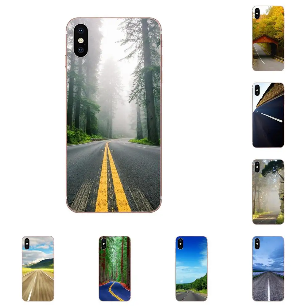 Шоссе серия Nature термополиуретановый Чехол для мобильного телефона Huawei NOVA 2 V20 Y3II Y5