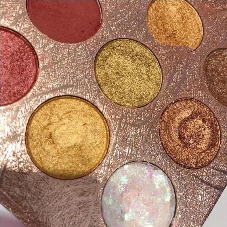 DIKALU COCO VENUS матовые тени для век power Palette Блеск хайлайтер Shimmer Make up Пигмент Тени для век Палитра 35 цветов