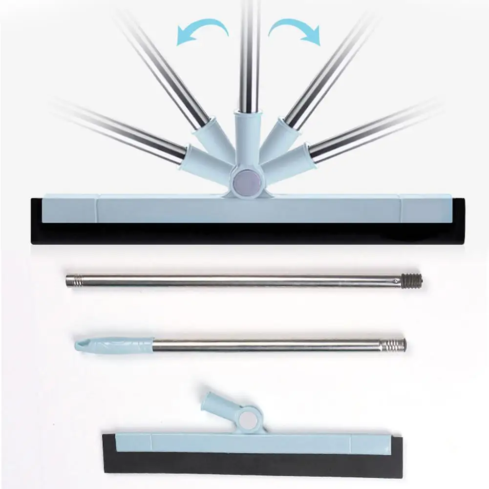 Magic Wiper Scraper 180 Degrees Rotatable Mop Broom Floor Cleaning Tools Adjustable Professional Water Squeegee Foam images - 6