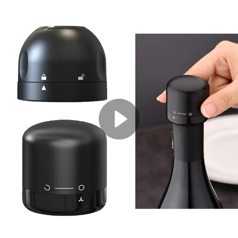 

1PC Silicone Red Wine Stopper Leak-proof Sealing Wine Bottle Cap Vacuum Retain Freshness Champagne Stopper Home Bar Accessories