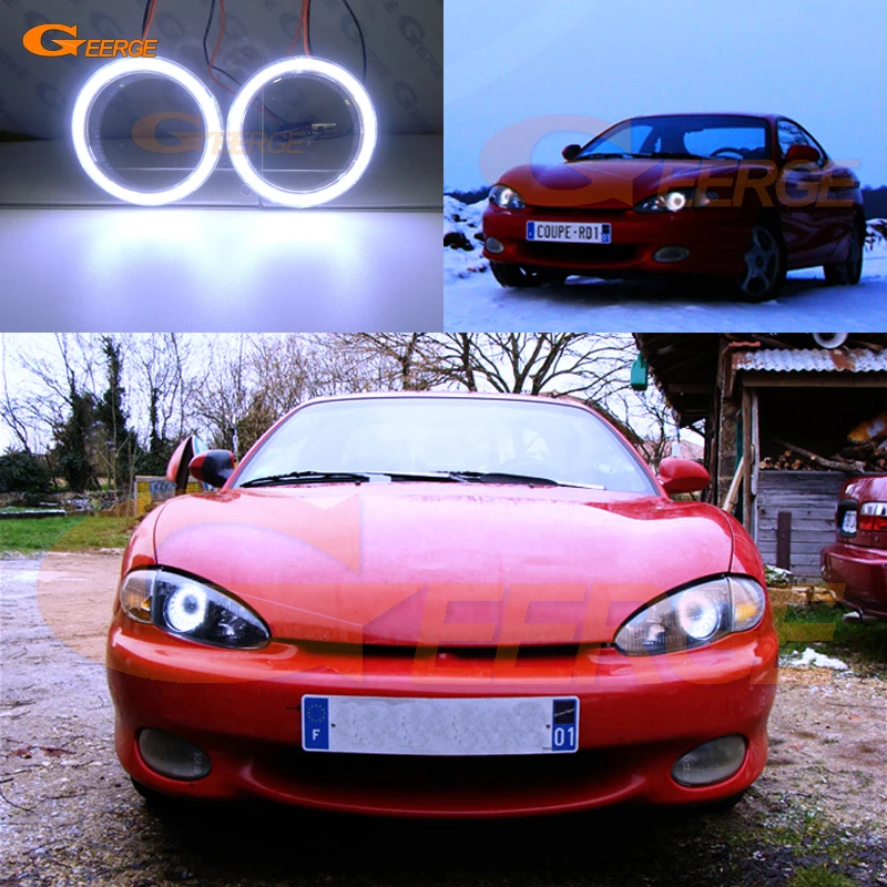 Для Hyundai Tiburon Coupe RD1 J2 F2 1997 1998 1999 отличные глаза ангела ультра яркий COB дядя