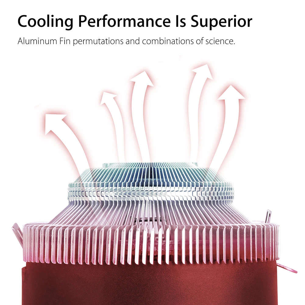 Кулер для процессора Intel LGA 1150 1155 1156 775 AMD AM2 + AM3 AM4 3 Pin RGB|Кулеры и системы охлаждения