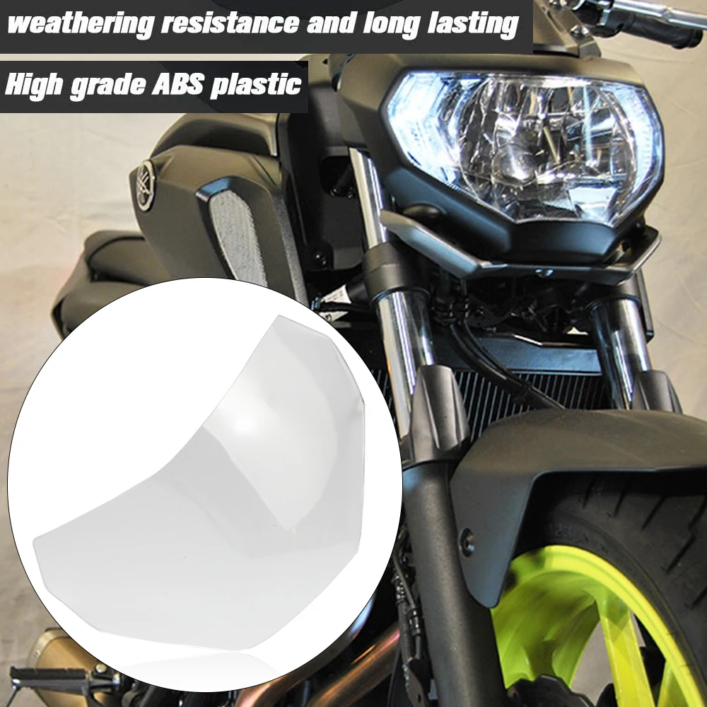 mt07 headlight guard screen lens cover shield protector for yamaha mt 07 fz 07 18 2019 2020 mt fz 07 fz07 motorcycle accessories free global shipping
