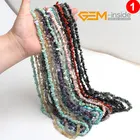 Драгоценный камень внутри 6-7 мм натуральные разные камни свободной формы, гравийные бусины для изготовления ювелирных изделий 34 дюйма, бусины для изготовления ювелирных изделий своими руками