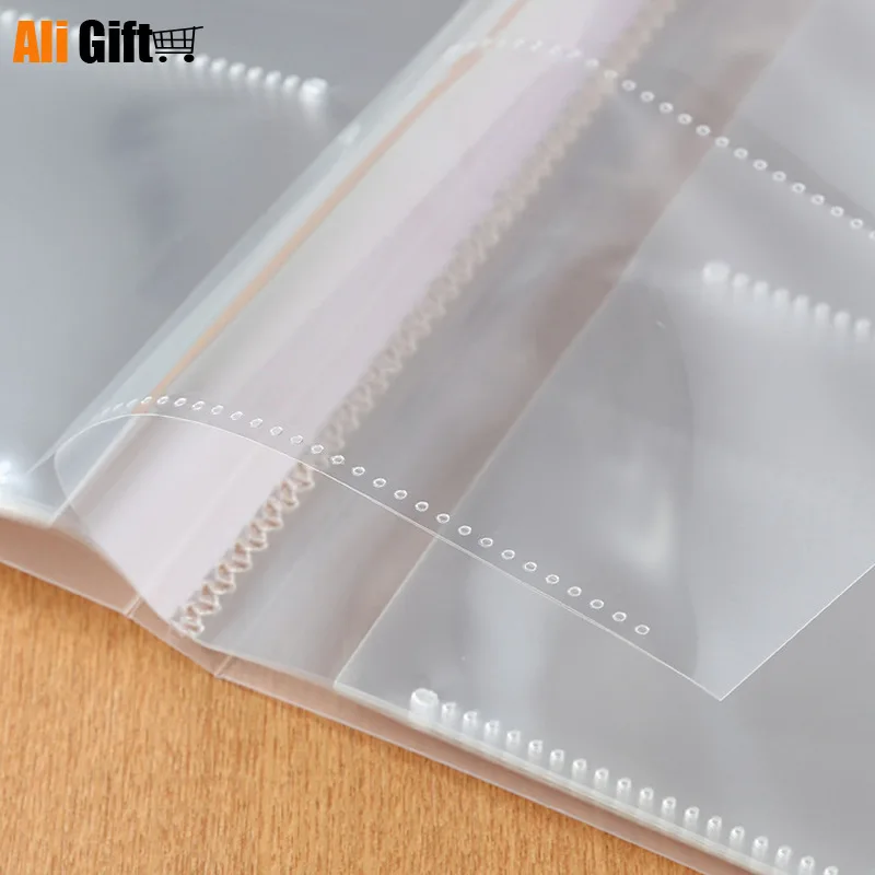 Альбом для фотографий прозрачный 80 листов 5 дюймов|Фотоальбомы| |