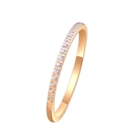 cz zircon ring for women fashion brand 18kgp rose gold silver color 316l stainless steel designer charms wedding jewelrygr229