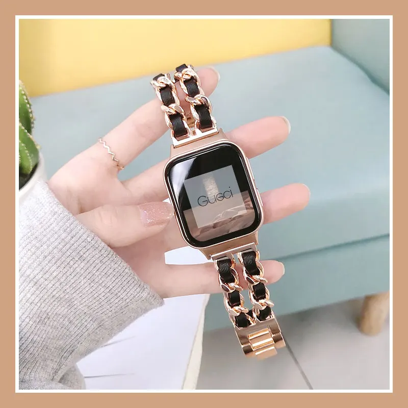 

New Strap For Oppo Watch 2 Band Stainless Steel luxury oppo 42mm 46mm Bracelet Band OPPO Watch band 41mm 46mm Replacement strap