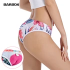 BARBOK Для женщин Велоспорт нижнее бельё для девочек 3D Мягкий противоударный горный шорты для велосипедистов MTB езда на велосипеде уход за кожей лица Маска Спорт Нижнее белье Шорты