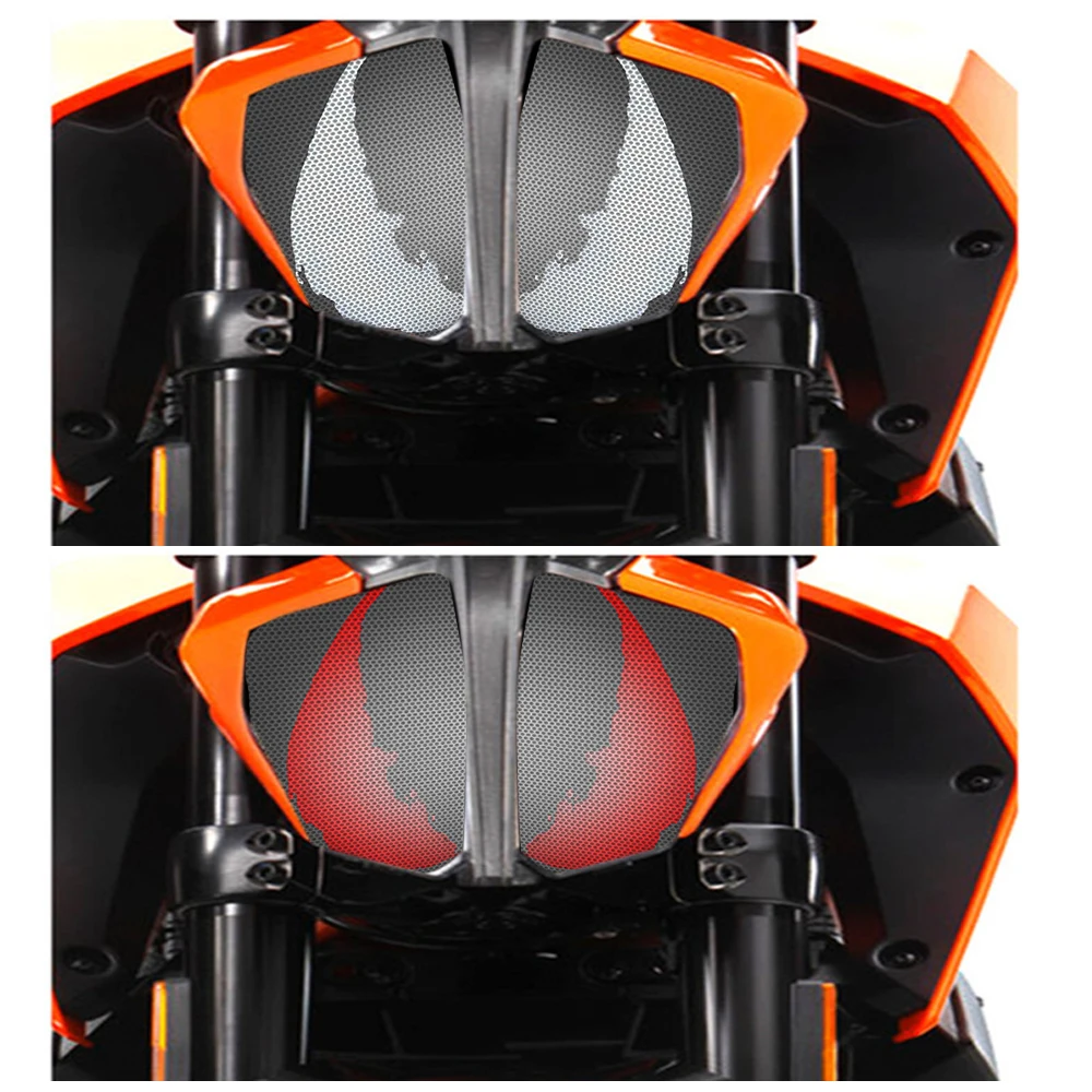 Защитная Наклейка на фару газ для KTM Duke 390 790 2017 2018 углеродная 3D наклейка ADESIVI