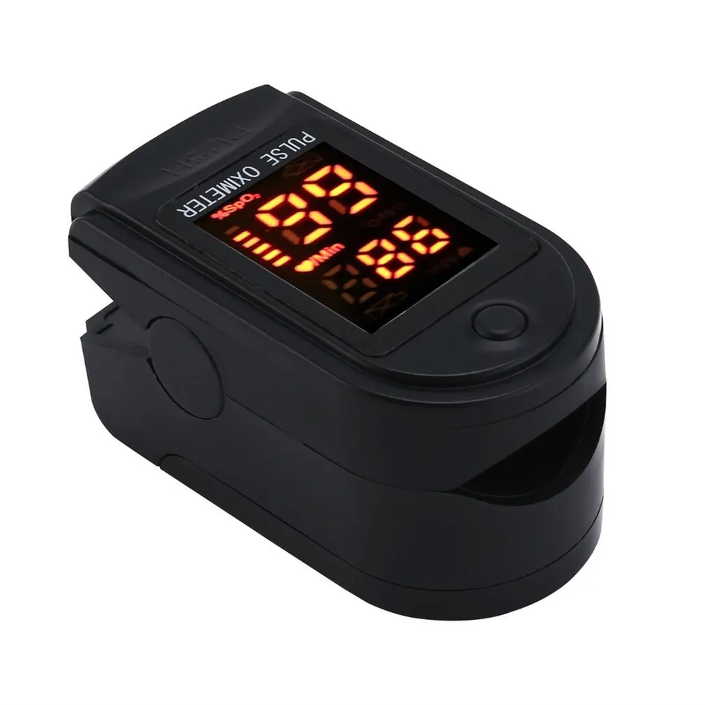

Hot Health Tools Black Oximeter Blood Oxygen OLED Digital Screen Fingertip Oximeter Health Care Sleeping Monitoring