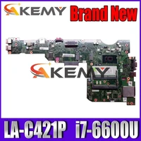 la c421p laptop motherboard for lenovo thinkpad l560 original mainboard i7 6600u 2 6ghz cpu