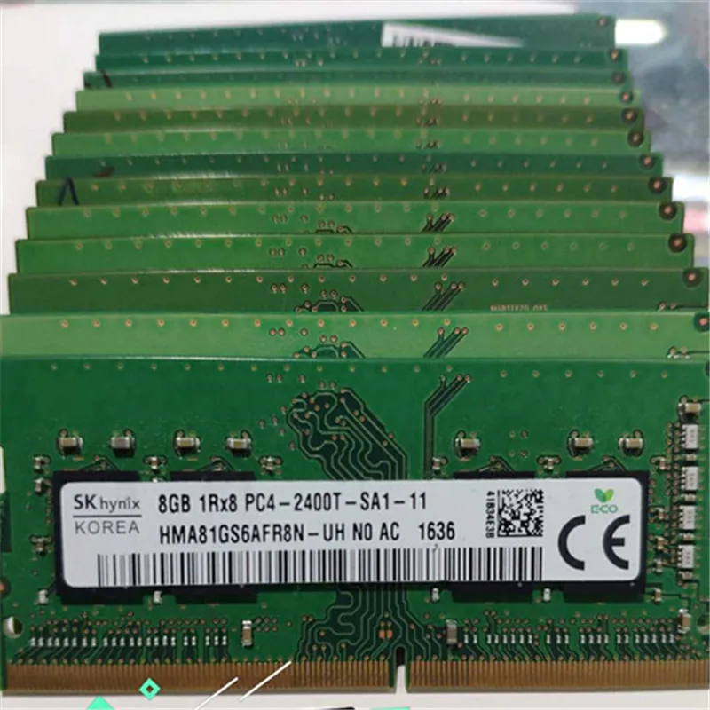 

RAMS memoria Sk hynix DDR4 RAMS 8GB 1Rx8 PC4-2400T-SA1-11 DDR4 8GB 2400MHz For Laptop memory for notebook 1pcs