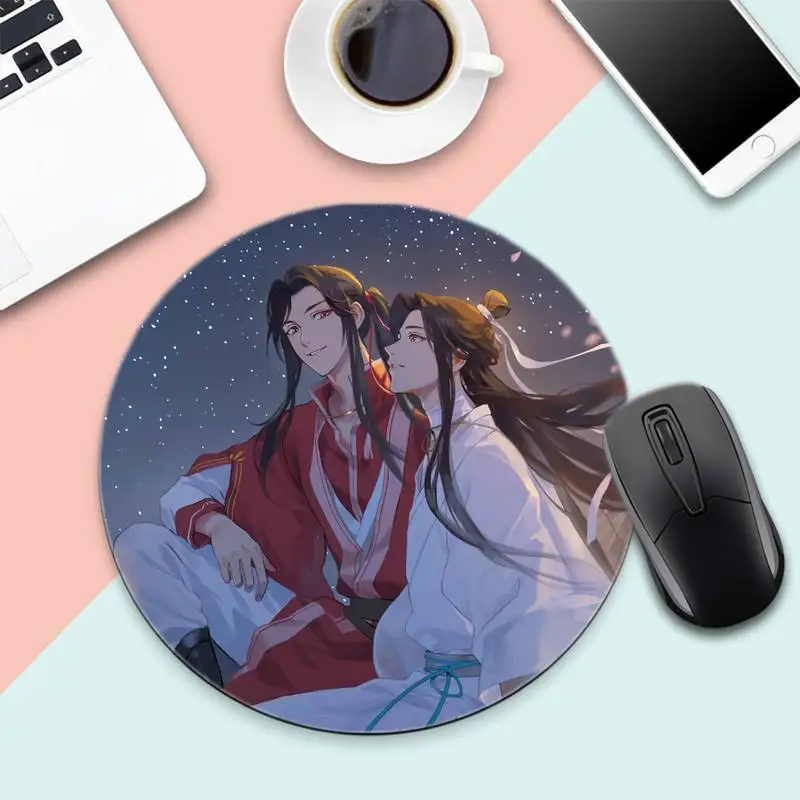 

Zero Two Customized laptop Gaming mouse pad Desk Table Protect Game Office Work Round Mouse Mat pad XL Non-slip