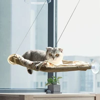 stable cat hammock hanging beds for cats comfortable cat window hammock bed with blanket detachable soft seat beds bearing 20kg