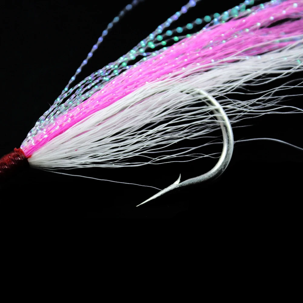 3 шт. Bucktail Teasers рыболовные крючки Морская Рыбалка приманки Buck Tail Rig для рыболовных аксессуаров