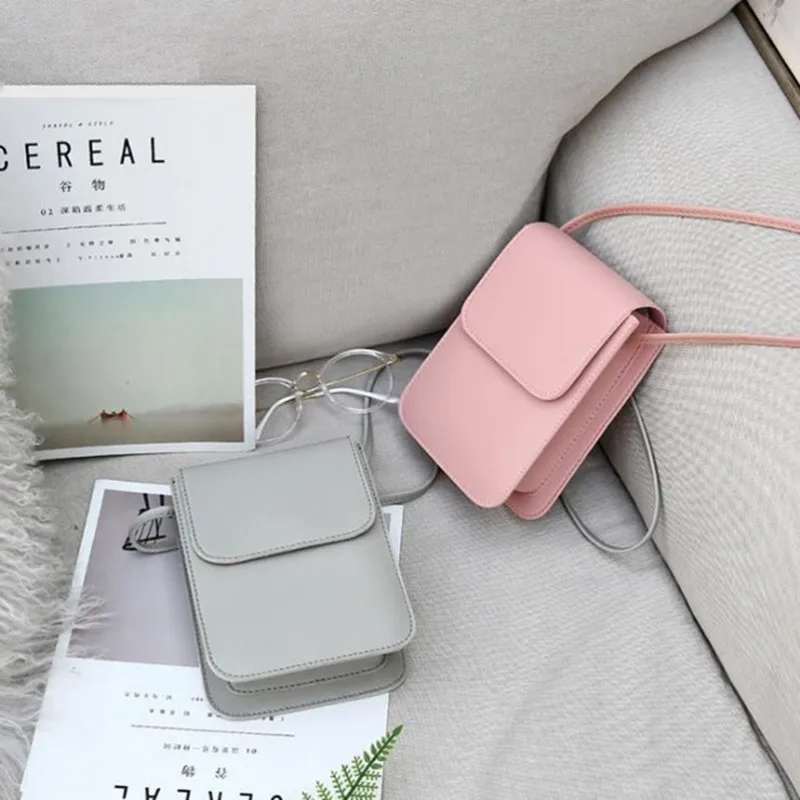 

Популярные Модные маленькие сумки через плечо для женщин, миниатюрный мессенджер из искусственной кожи на ремне, клатч, дамские сумочки, ко...