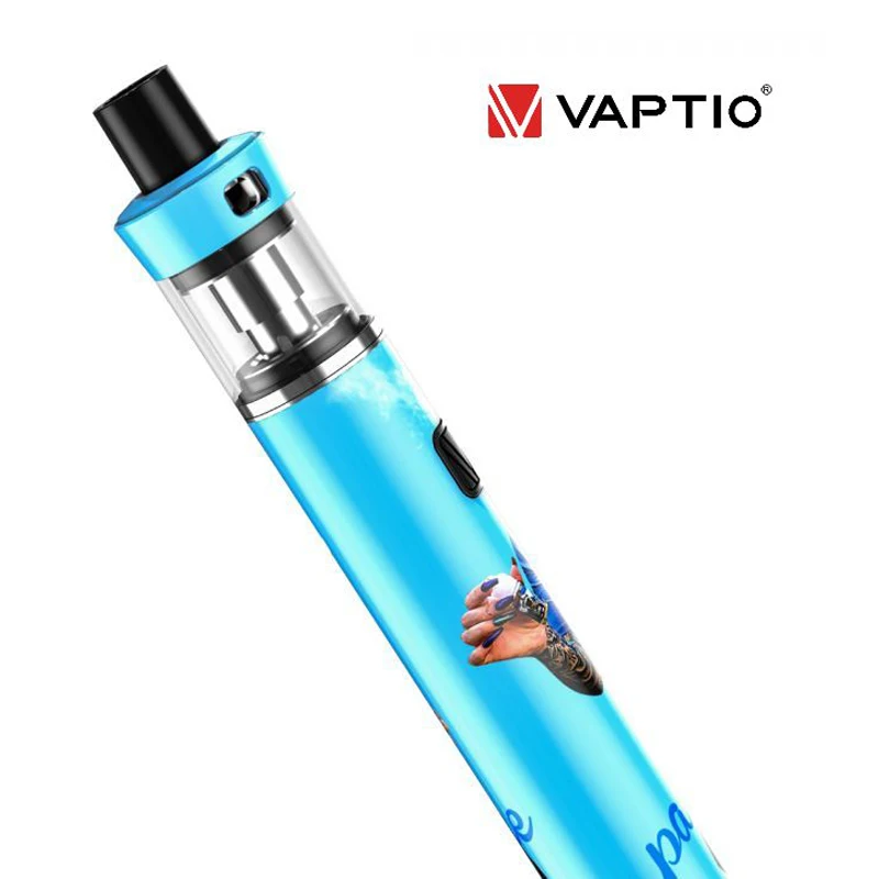 Новая ручка для вейпа оригинальный Vaptio TYRO Pandora. blue ограниченная серия комплект с