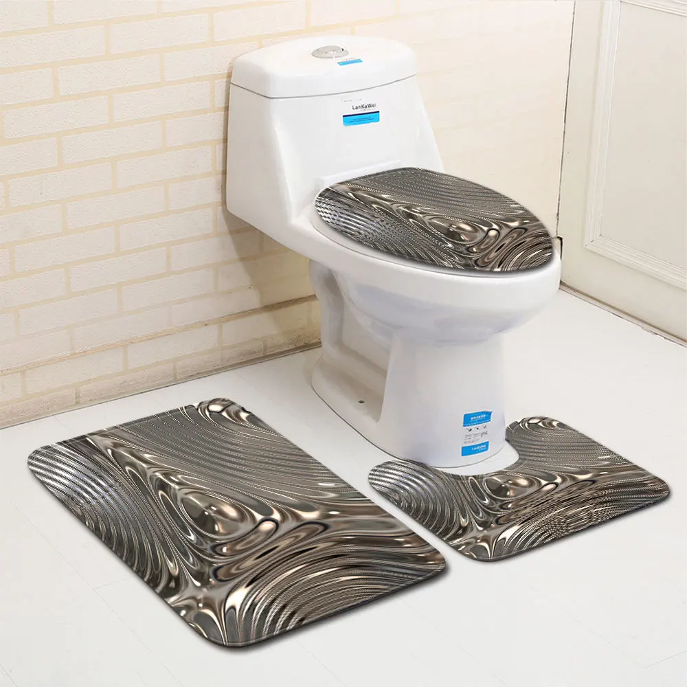 3 шт. Нескользящие коврики для ванной комнаты впитывающие|Коврики ванной| |